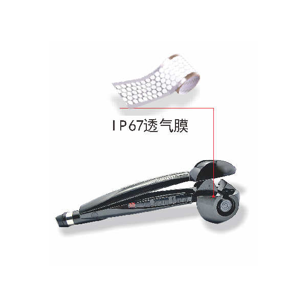 Apply the curling iron