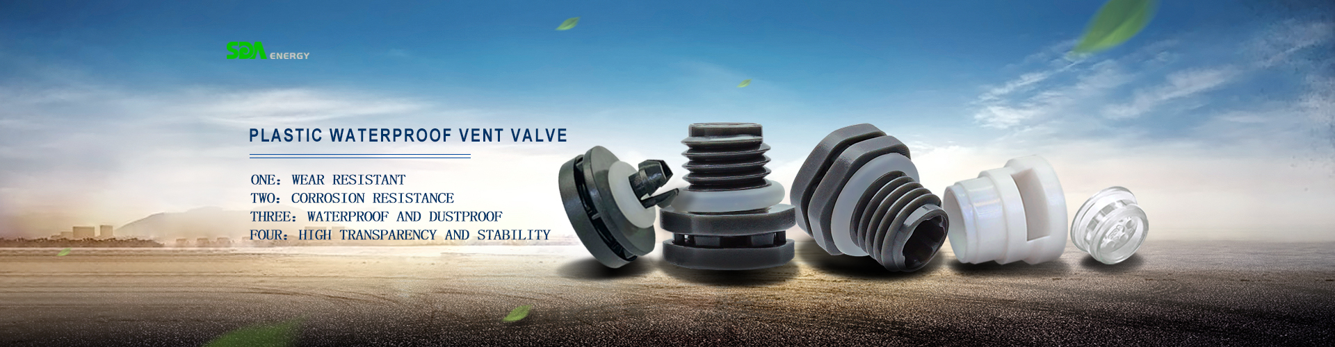 PLASTIC WATERPROOF VENT VALVE